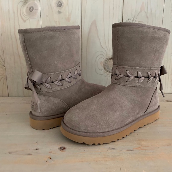 ugg braiden fur lined boots
